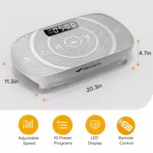 Total Body Vibration Fitness Platform