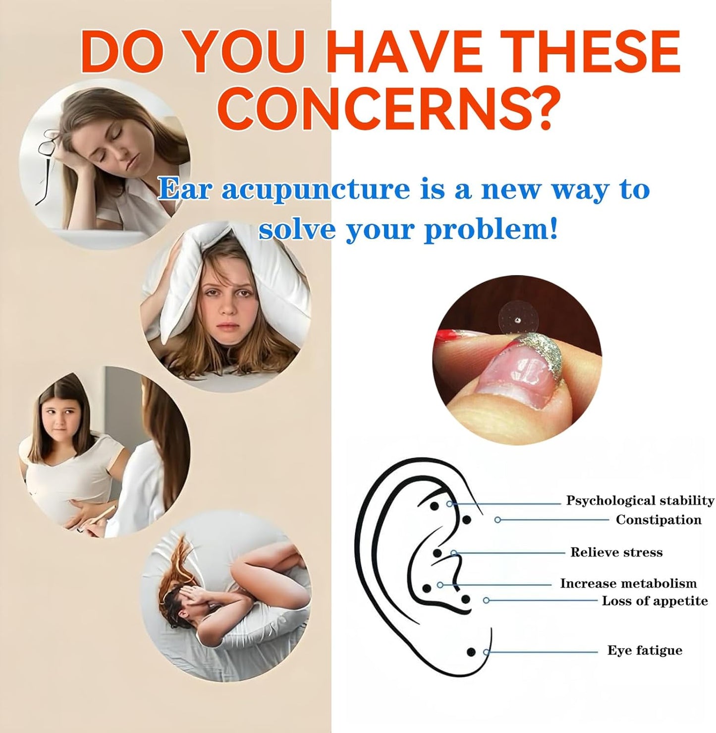 Relaxing Ear Acupressure Kit