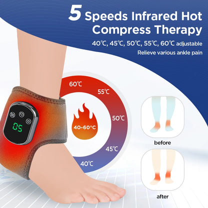 Relaxing Warm Ankle Massager