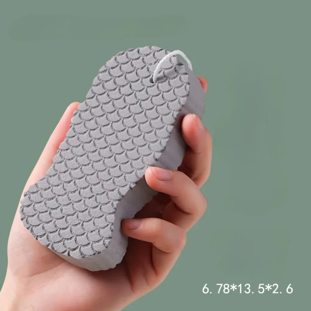 Gentle Fish Scale Bath Sponge