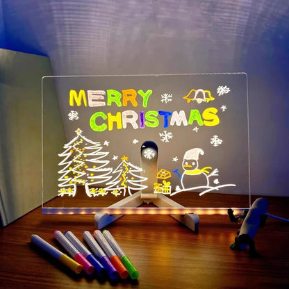 Glowing Message Board Fun