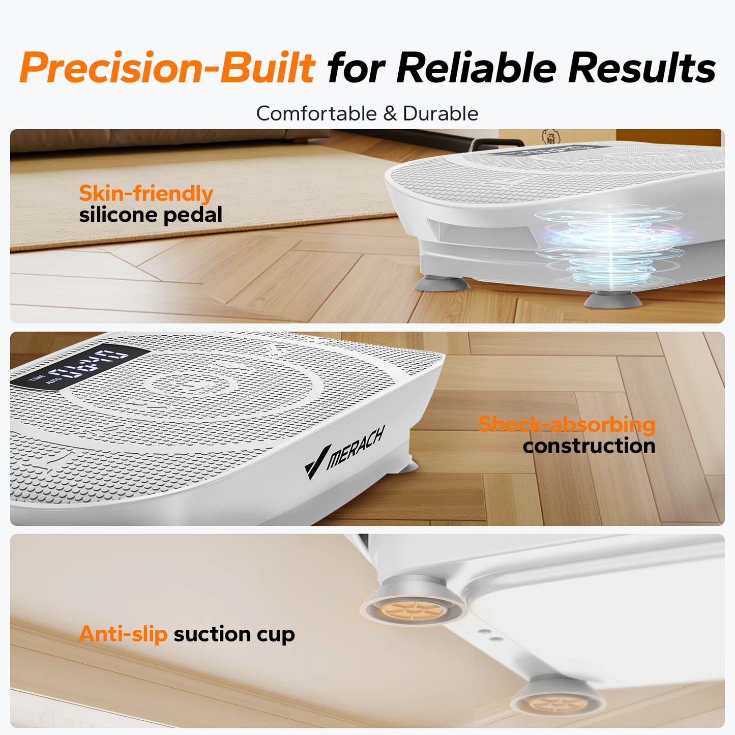 Total Body Vibration Fitness Platform