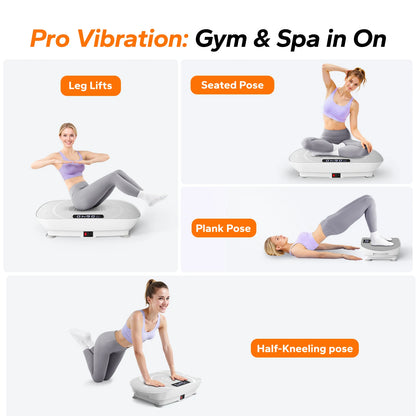 Total Body Vibration Fitness Platform