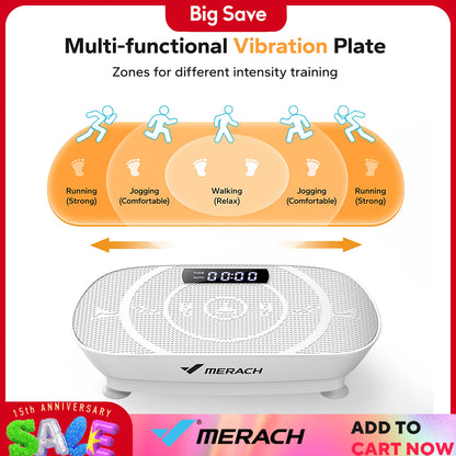 Total Body Vibration Fitness Platform
