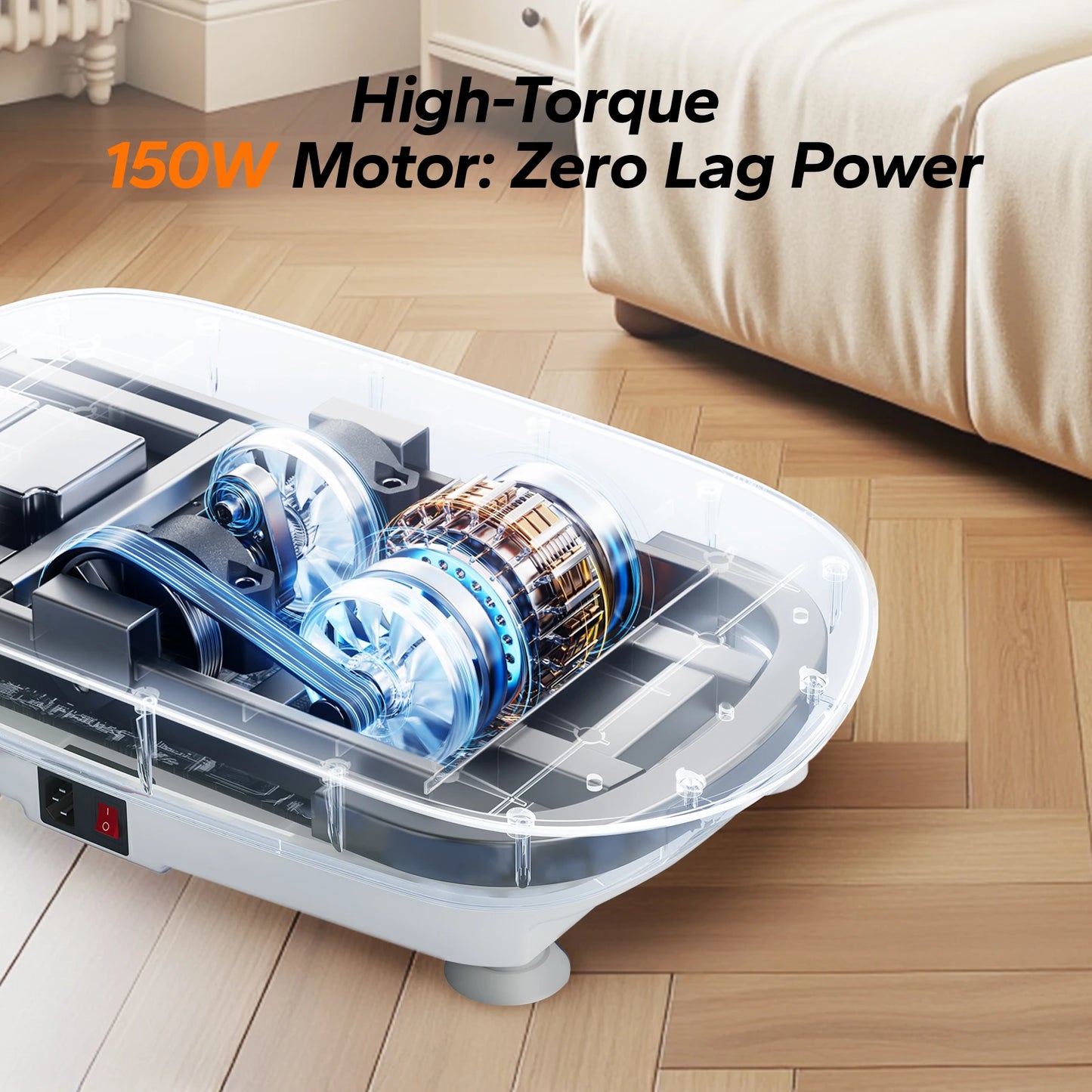 Total Body Vibration Fitness Platform
