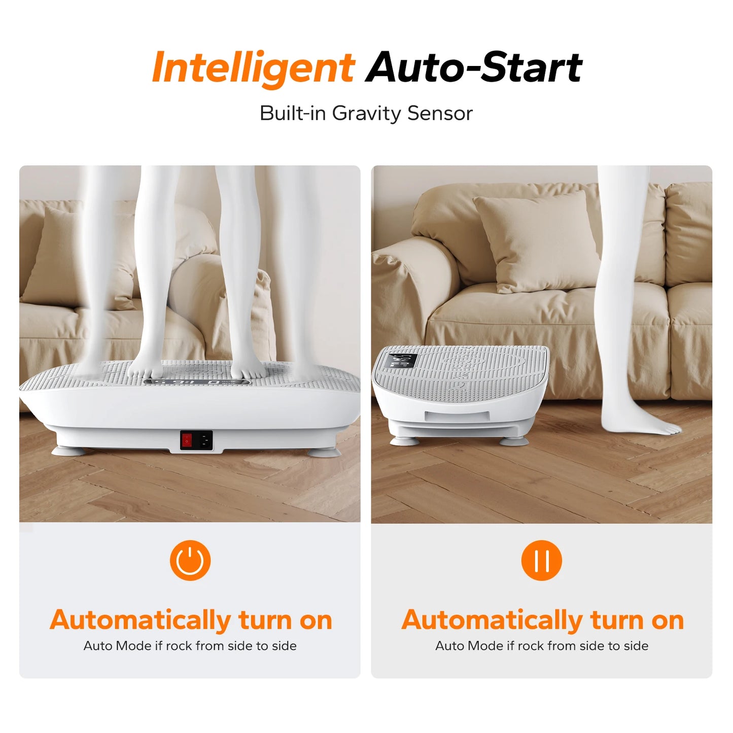Total Body Vibration Fitness Platform