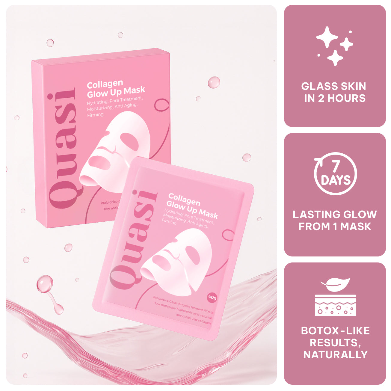 Youthful Glow Collagen Mask (10 Pack)