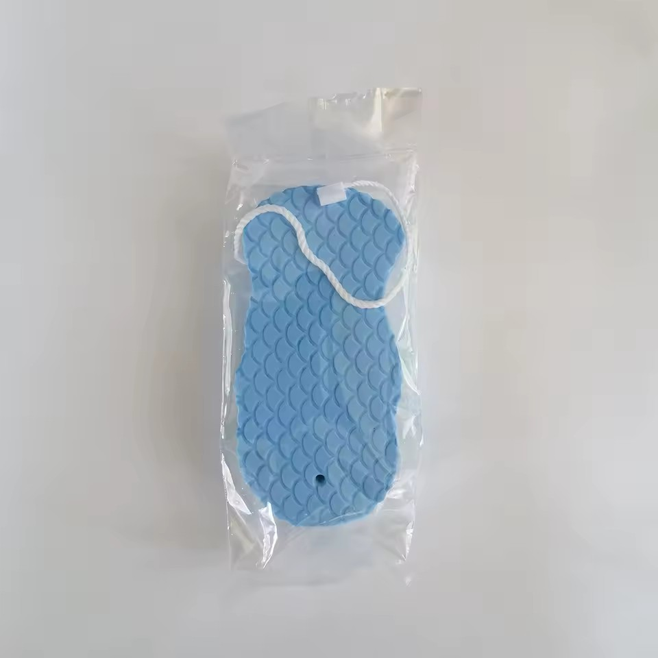 Gentle Fish Scale Bath Sponge